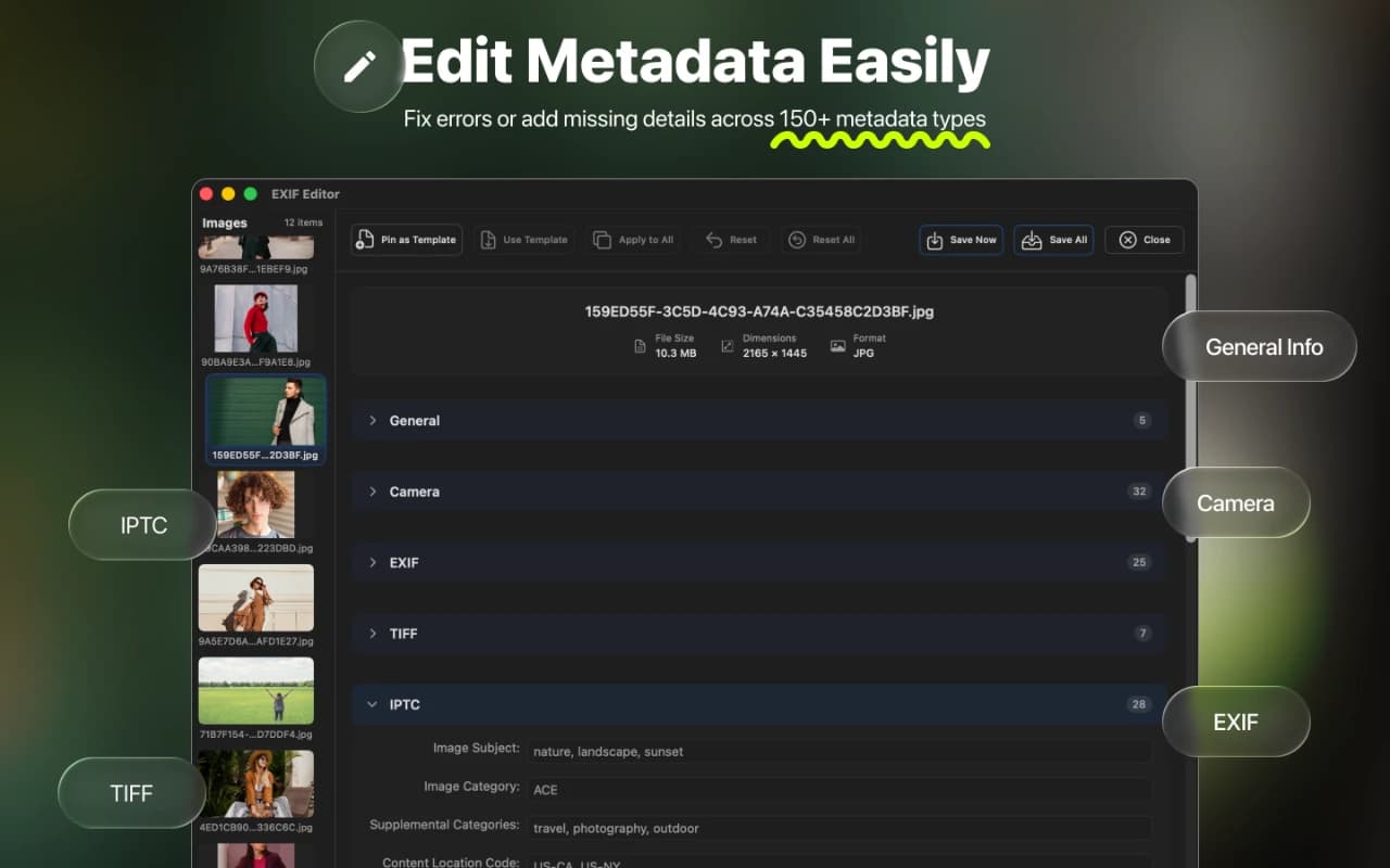 Edit Metadata